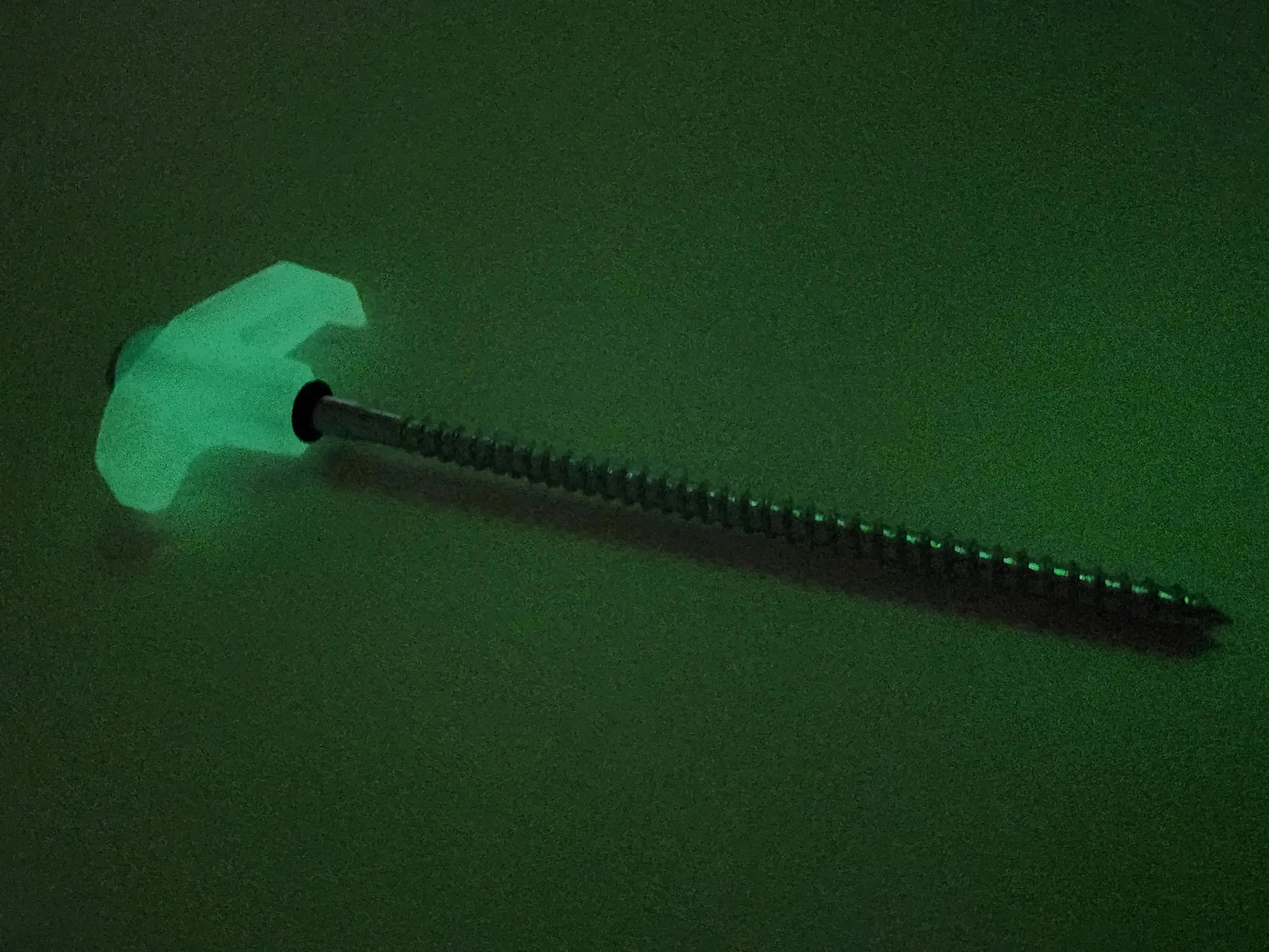 Portable Observatory Glow in the Dark screw Peg